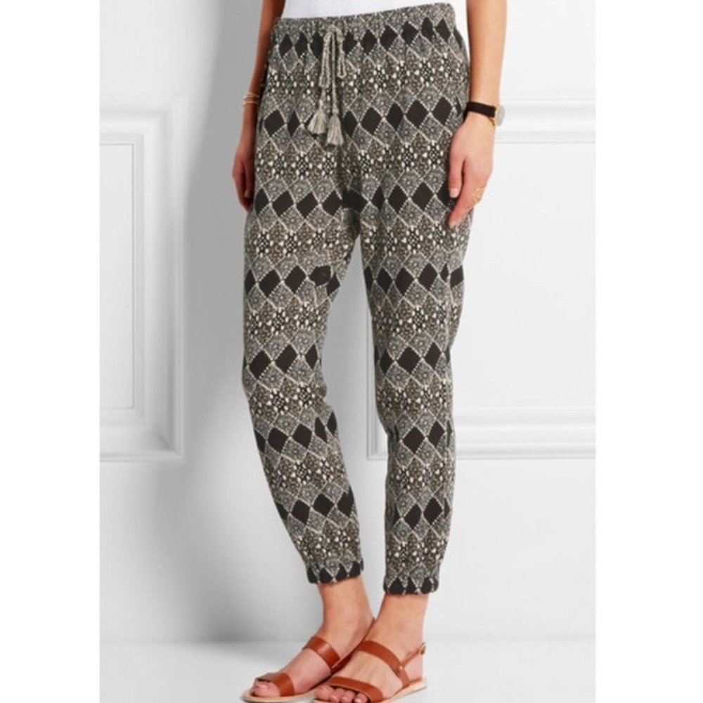 Madewell printed Tobago cotton pants